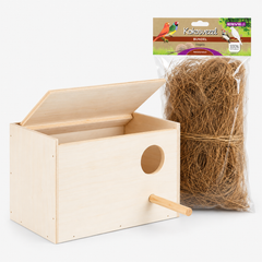 Nestkastjes en broedartikelen