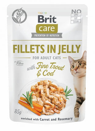 Brit Care Cat PB Fillets in Jelly