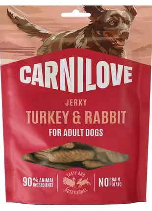 Carnilove Dog Jerky Turkey & Rabbit - indyk i królik 100g