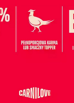 Carnilove Cat Pheasant - bażant w sosie saszetka 85g