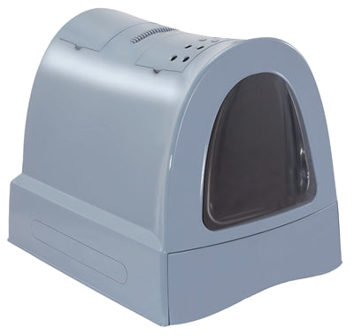 Imac Zuma -kissanhiekkalaatikko liukuvalla laatikolla, sininen