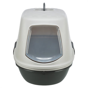 Trixie Berto Kattenbak Overdekt Met Zeef Scheidingssysteem Grijs