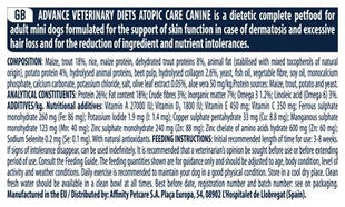 Advance Veterinary Diet Dog Atopic Mini