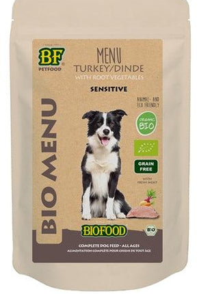 Bf Petfood Organic Hond Kalkoen Menu Pouch