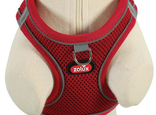 Zolux Szelki oddychające z siatki L czerwone