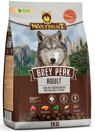 Wolfsblut Dog Grey Peak Adult - koza i bataty 1kg
