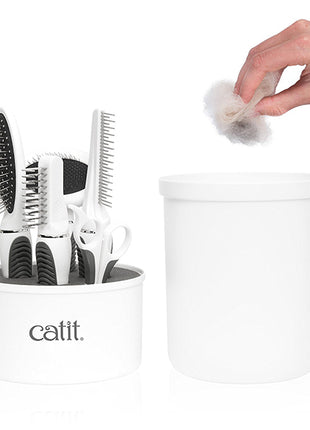 Catit Bürsten-Set für Mittel- und Langhaarkatzen
