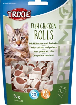 Trixie Premio Fish Chicken Rolls