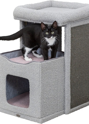 Trixie Kitten Krabpaal Carlita Grijs / Lila