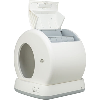 Trixie itsepuhdistuva kissanhiekkalaatikko, muovia, valkoinen