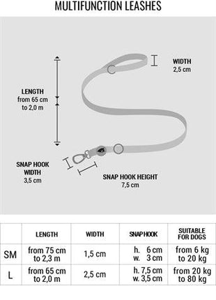 Morso Hondenriem Verstelbaar Gerecycled Ink Tank Groen