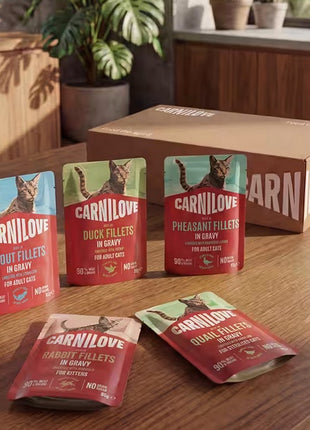 Carnilove Cat Pheasant - bażant w sosie saszetka 85g