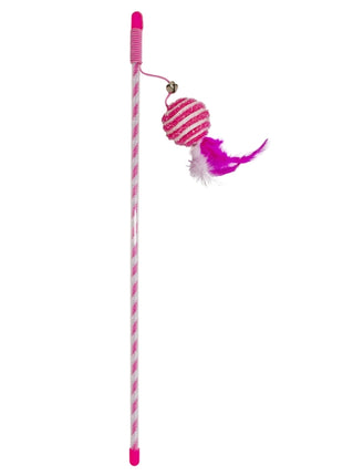 Duvoplus Cat Toy Spielangel Catchy Glitzerball