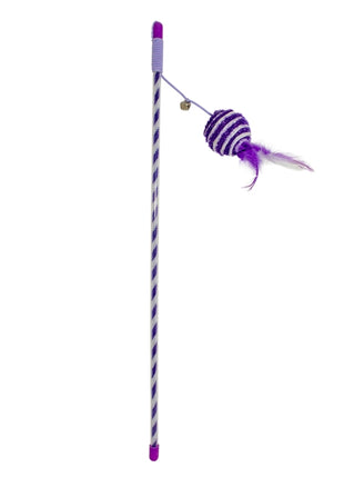 Duvoplus Cat Toy Spielangel Catchy Glitzerball