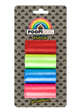 Poopidog Hundekotbeutel Rainbow