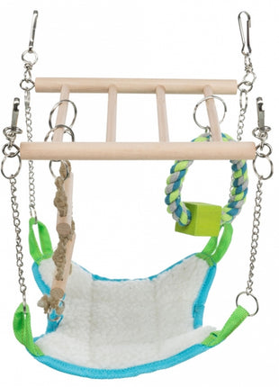 Trixie Hängebrücke mit Hängematte
