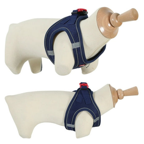 Zolux Szelki oddychające z siatki M granatowe