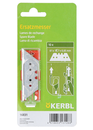Klauwbandage snijder losse mesjes