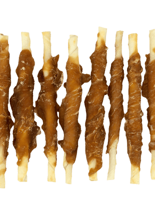 Braaaf Rawhide Roll Sticks Kip - 8 st.