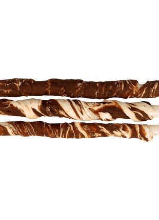 Braaaf Rawhide Twister Rund & Vis - 21 cm
