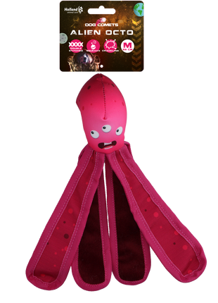 Dog Comets Alien Octo Roze