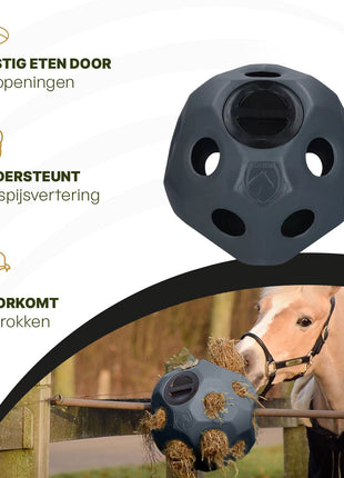 Excellent Horse Feed & Play Ball Zwart