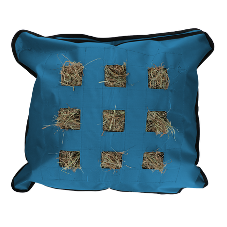 Hay Pillow Slow Feeder Vierkant Blauw