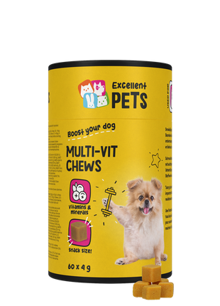 Excellent Pets Multi-Vit Soft Chews 60 Treats