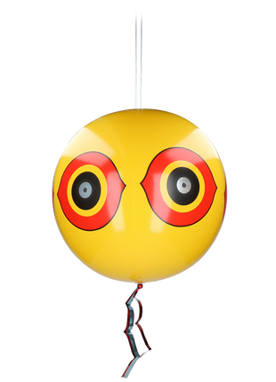 Knock Pest Schrikballon Geel