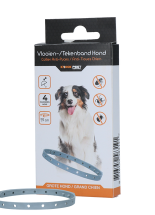 Knock Pest Vlooien/Tekenband Hond NL/FR