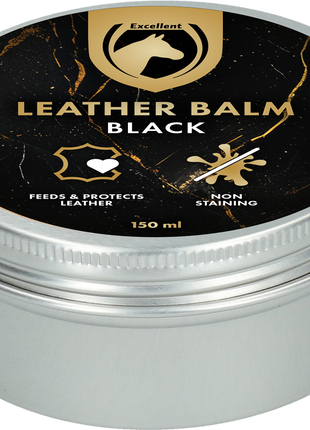 Excellent Leder & Zadel Balm Zwart