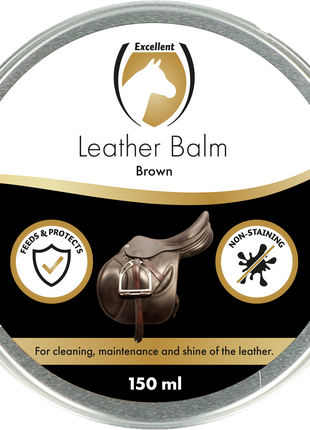 Excellent Leder & Zadel Balm Bruin