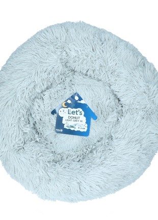 Let's Sleep Donut Lichtgrijs