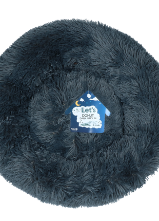 Let's Sleep Donut Donkergrijs