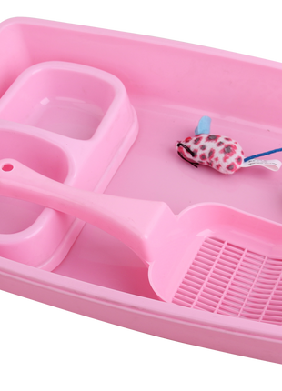 Pawise Kitten Starter Set Roze