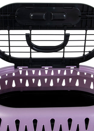 Petmate Top Load Cat Kennel Paars