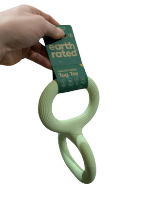 Earth Rated Tug Toy Rubber - Interactief trekspeeltje voor eindeloos speelplezier