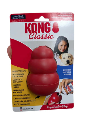 Kong Classic Rood – Het originele en meest geliefde hondenspeeltje