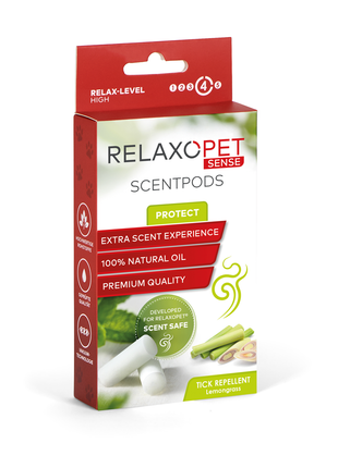 Relaxopet Sense Scent-Pods Protect Lemongrass