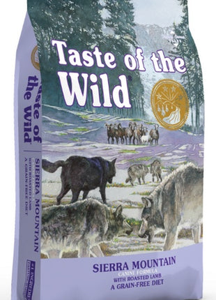 Taste of the Wild Sierra Mountain Canine z mięsem z jagnięciną 2kg