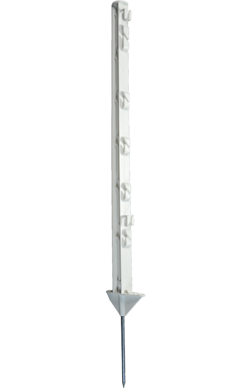 ZoneGuard Kunststof Instappaal 75 cm wit