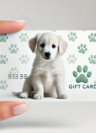 Cadeaukaart - 'Gefeliciteerd met de pup' - 25 euro online kopen - bij Fidello