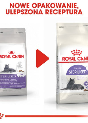 Royal Canin Sterilised 7+ karma sucha dla kotów dorosłych, od 7 do 12 roku życia, sterylizowanych 1,5kg