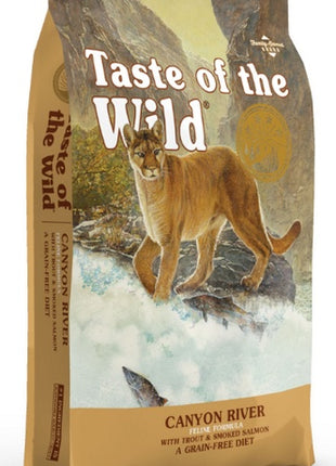 Taste of the Wild Canyon River Feline z pstrągiem i łososiem 2kg