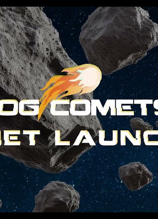 Dog Comets Star Launcher Roze