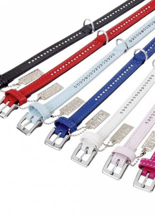 Karlie VINTAGE Strass Halsband Schwarz
